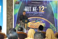 Direktur Jawa Pos Radar Jombang M Nurkholis menjelaskan gerakan Jombang Beratap Buah